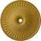 Ekena Millwork Galveston Ceiling Medallion (Fits Canopies up to 5 7/8"), 51"OD x 3 5/8"ID x 3 3/8"P, Pharaohs Gold CM51GLPGS - alternate 1